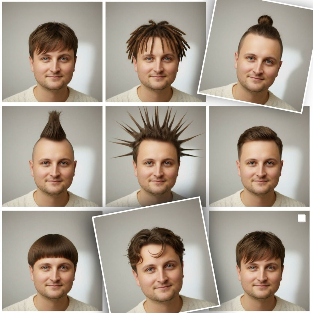 100 men’s hairstyles – new in PixiFixi