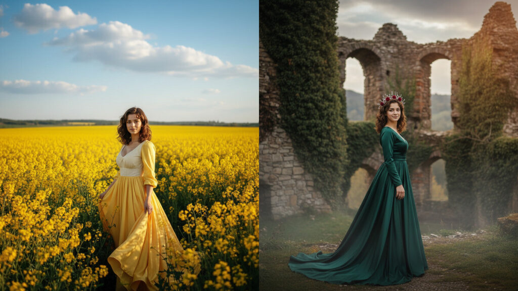 Outdoor Photoshoot Without a Photographer? 30 AI Scenes